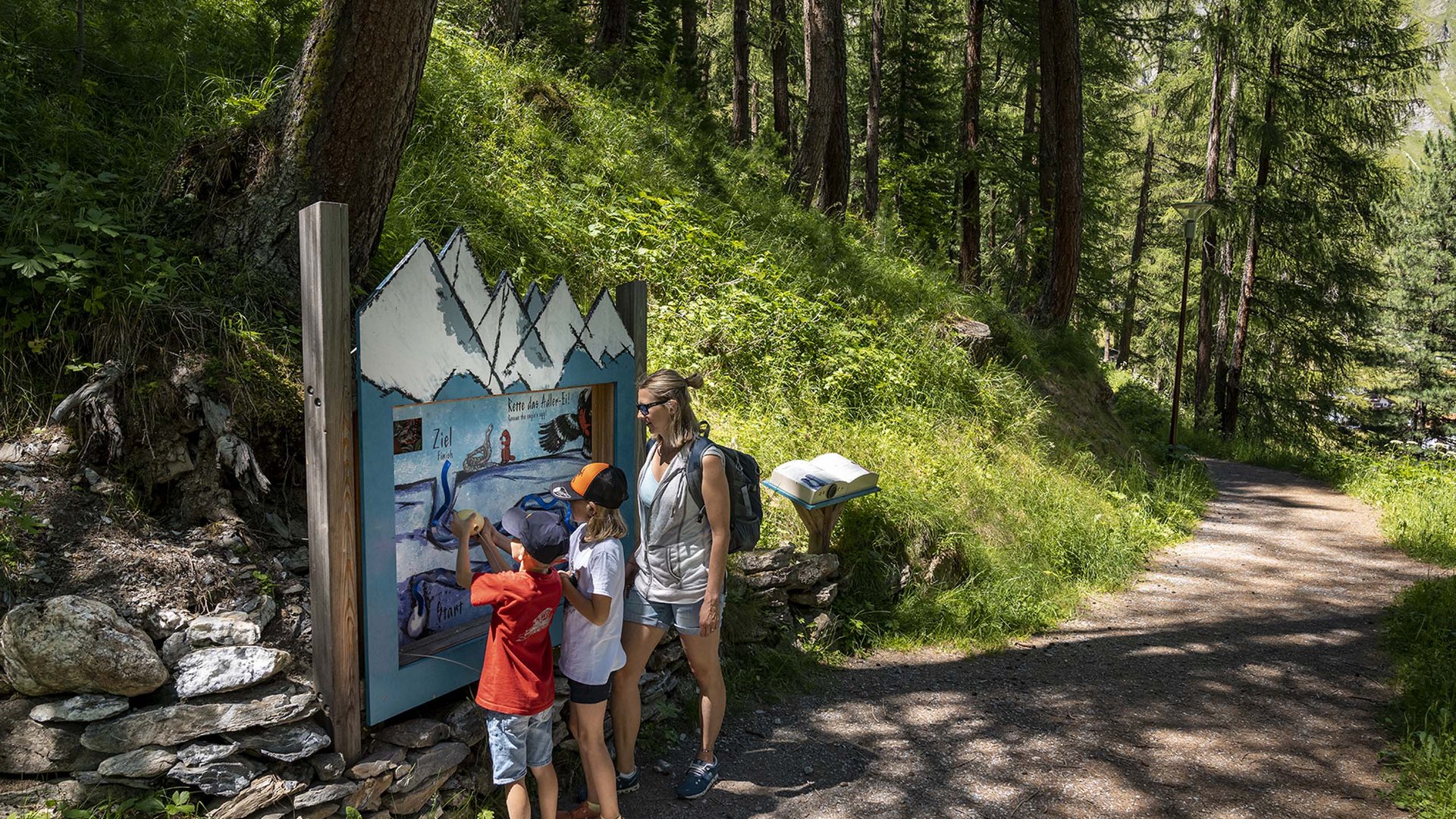 Family adventures around Samnaun Family adventures around Samnaun