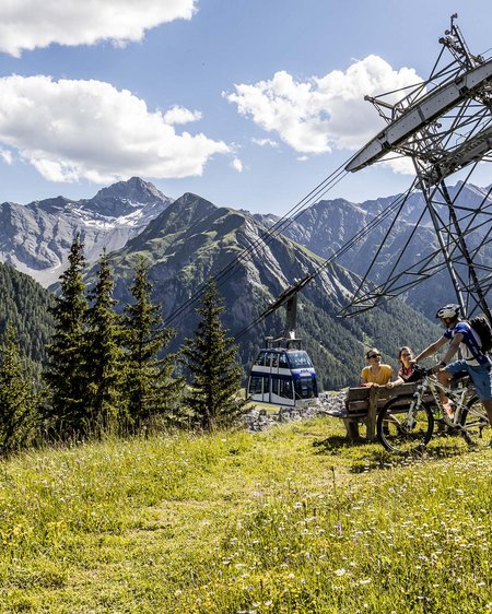 Samnaun: Sommer, Sonne, Panoramen Samnaun: Sommer, Sonne, Panoramen