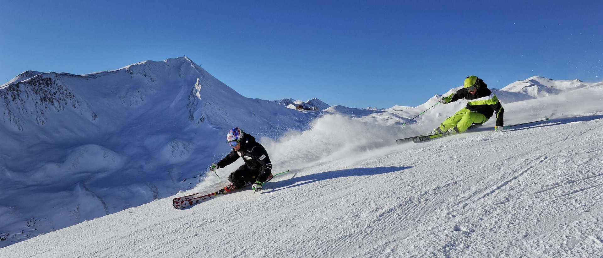 Skifahren in Samnaun Skifahren in Samnaun