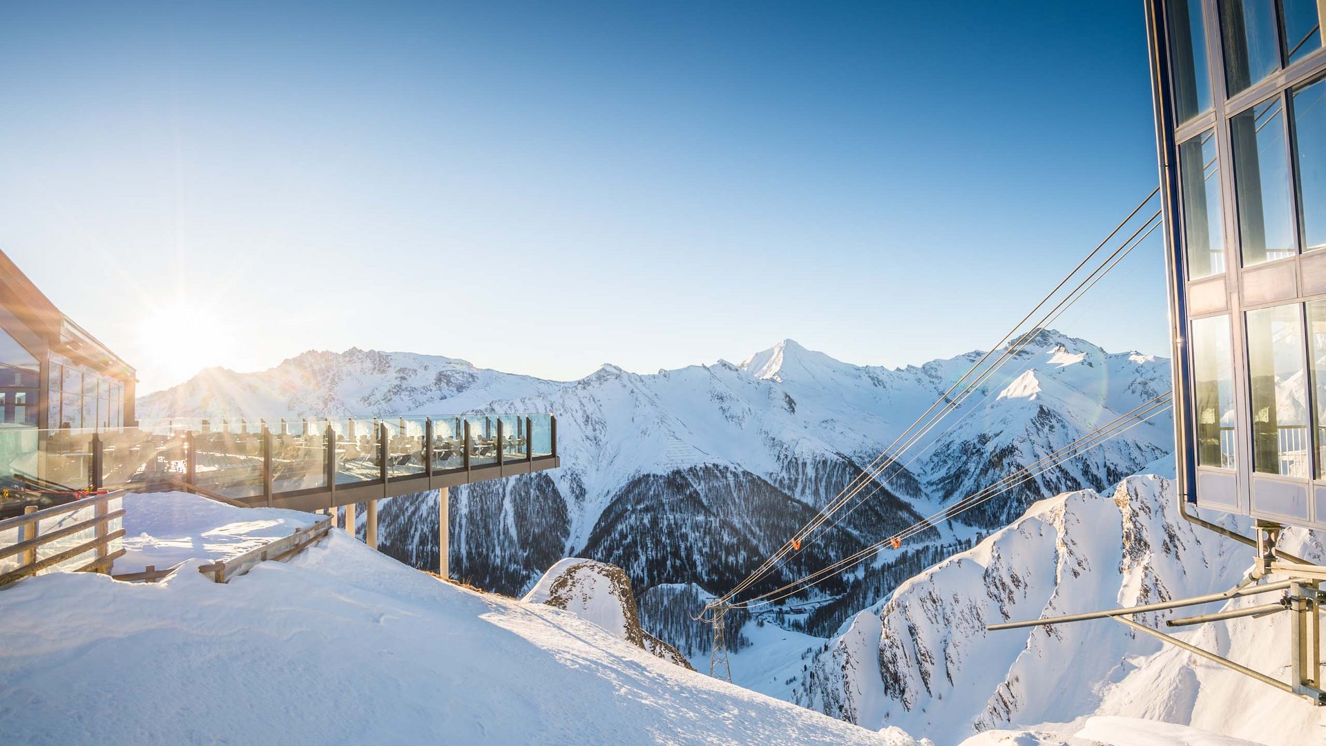 Das Skigebiet Samnaun/Ischgl: grenzenloser Pistenspass