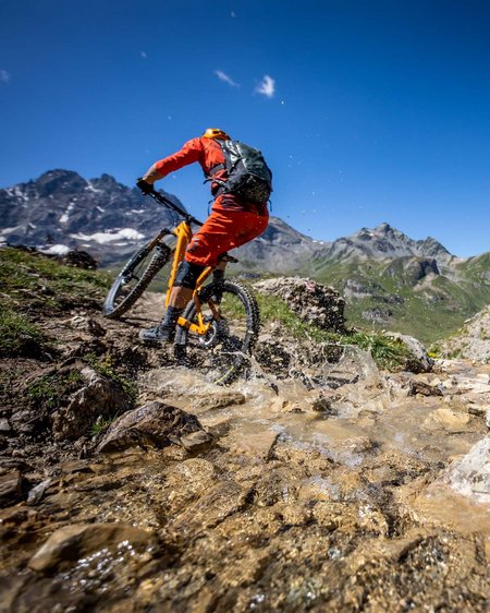 Bergbahnen Samnaun: Sommer, Sonne, Bike-Action Bergbahnen Samnaun: Sommer, Sonne, Bike-Action