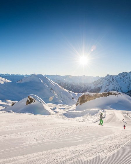 Skifahren in Samnaun Skifahren in Samnaun