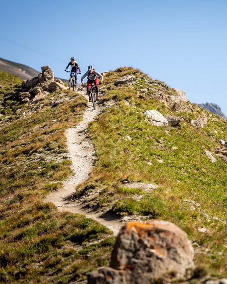 Bergbahnen Samnaun: Sommer, Sonne, Bike-Action Bergbahnen Samnaun: Sommer, Sonne, Bike-Action