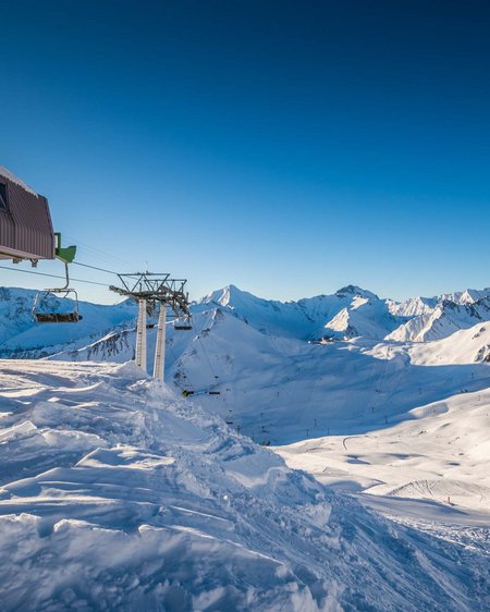 Skifahren in Samnaun Skifahren in Samnaun