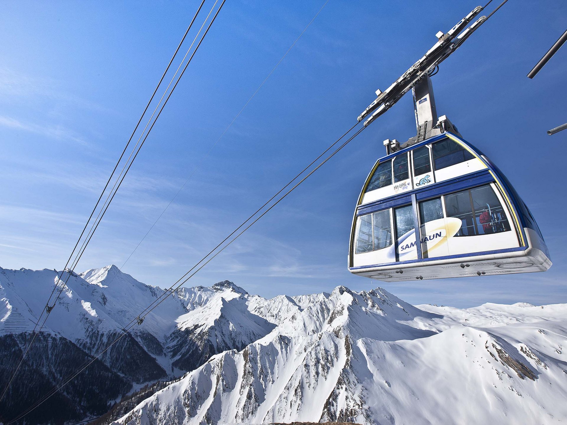Das Skigebiet Samnaun/Ischgl: grenzenloser Pistenspass Das Skigebiet Samnaun/Ischgl: grenzenloser Pistenspass